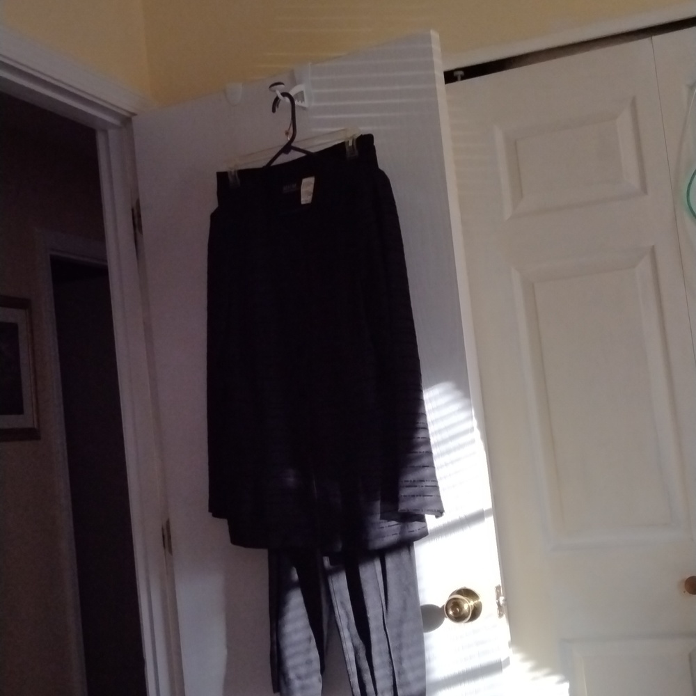 M.H.M. (Melissa Harper) Black Pantsuit
